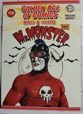 2010 Golden Age of Comics Heroes and Villians Promos #6 Mr. Monster picture