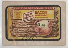 1974 Topps Wacky Packages Series 10 Oscar Moron Bacon 03rx picture