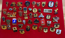 1984 los angeles olympics pin Lot - 48 Pins Total Includes Coke McDonald Rare picture