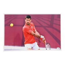 Novak Djokovic Signed 11x17 Photo (ACOA) picture