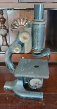 Antique August Waeldin Brass Optical Microscope Missing Parts picture