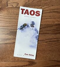 Vintage 2003/2004 Taos Ski Resort Brochure picture