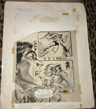 BATMAN DARK KNIGHT DEATH OF BAT GOTHAM COVER ORIGINAL ART WORK Year 1969 picture