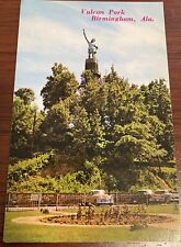 Vintage Vulcan Park Postcard Birmingham Alabama picture