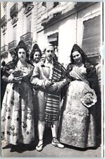 Postcard - Typical costumes - Valencia, Spain picture