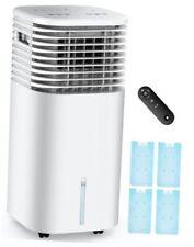 4-IN-1 Portable Air Conditioners, Evaporative Air Cooler w/ 4 Modes & 3 White picture