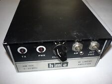 RARE hme HM Electronics HM 150 3-30 MHz Bi-Linear Amplifier HAM USE ONLY - DEAD picture