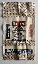 Rare Ballard Self Rising Flour Sack Bag Louisville KY 10 Lbs Pattern picture