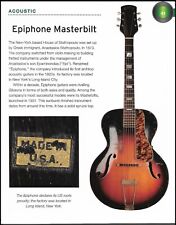 1931 Epiphone Masterbilt + 1962 Epiphone Granada electric guitar history article picture