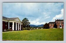Brevard NC-North Carolina, Brevard College Library, Vintage Souvenir Postcard picture