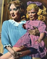 Bette Davis What Ever Happened to Baby Jane? holding Baby Jane doll 8x10  Photo picture