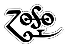 Led Zeppelin Zoso Logo  Logo Sticker / Vinyl Decal  | 10 Sizes with TRACKING picture