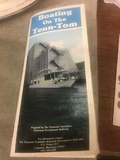 1980's Boating on the Tenn-Tom Waterway Brochure picture