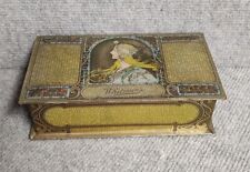 Antique  1920's Art Deco Whitman's Chocolate Candy Tin  Mosaic Box picture