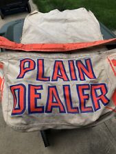 B Cleveland Plain Dealer Newspaper Delivery Bag- Vintage- Newsboy picture