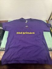 McDonald's Uniform HBD Grimace June 2023 Grimace's Birthday Size Medium M shirt picture