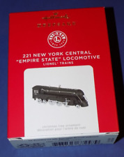 Hallmark Lionel Trains 221 New York Central Empire State Locomotive Ornament picture