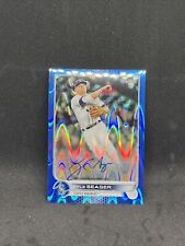 2022 Topps Chrome Kyle Seager Mariners Blue Refractor Auto #CVA-KS - /150 picture