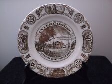Vtg Lancaster County Pennsylvania Plate Intercourse Founded In 1754 Cross Keys picture