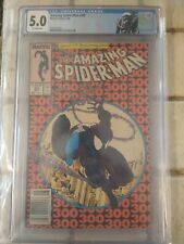 Amazing Spider-Man #300 CGC 5.0 Newsstand Variant 1st Appearance Venom 1988 picture