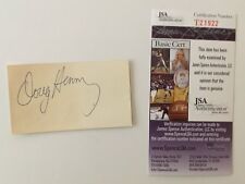 Doug Henning Signed Autographed 2x3.5 Card JSA Certified Magician picture