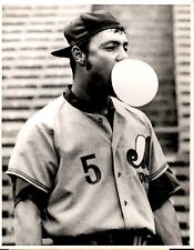 PF11 1972 Original Photo BUBBLE GUM CARD CLYDE MASHORE MONTREAL EXPOS OUTFIELDER picture