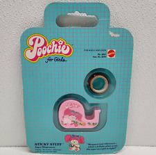 RARE Vintage 1982 Mattel Poochie Sticky Stuff Tape Dispenser NEW in Package NOS picture