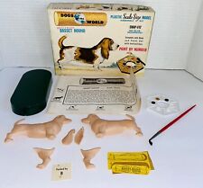 Dogs of the World BASSET HOUND Model Kit Complete 8002-100 Bachmann 1960's picture