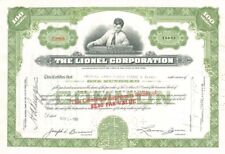 Lionel Corporation - Famous Toy Train Co. - Stock Certificate - General Stocks picture