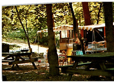 Fair Oaks Family Campground 💥 LONG SIZE 💥 Vintage Colonial Williamsburg VA picture