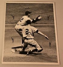 1958 WIRE PHOTO & Newspaper Tigers Frank Bolling & Yankees Gil McDougald picture