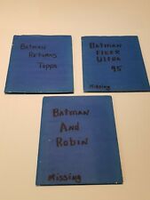 3 Batman Card Sets 1992-1995 w/ Robin Penguin Joker Harley Quinn NM Rare picture