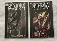 SPIDER-MAN: REIGN #1 (2nd Printing, Variant - Low Print Run) & #2 (1st Printing) picture