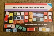 1956 The Big New Studebaker Automobile Brochure Craftsmanship With A Flair picture