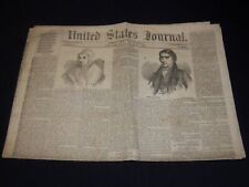 1855 APRIL UNITED STATES JOURNAL NEWSPAPER - JOHN RANDOLPH - NP 3879D picture