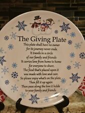Christmas Beautiful The Giving Plate 12