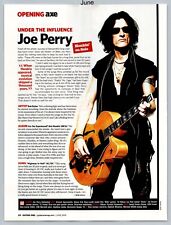 Joe Perry Gretsch Syncromatic Guitar Promo 2005 Full Page Print Ad picture