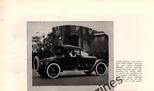 1923 Lucille Chalfont and her Standard Roadster from Theatre Magazine -Very Rare picture