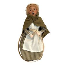 Vintage Byers The Christmas Caroler Williamsburg Woman with Hoop 1998 Holiday picture
