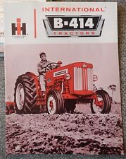 1960's Vintage IH International B-414 Tractor 20 Page Sales Brochure VGC picture