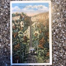 Vintage 1930's The Incline Railway Chattanooga TN Tennessee Postcard picture