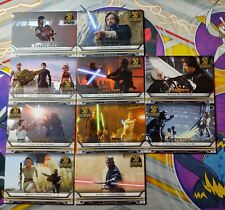 2021 Topps Star Wars Masterwork Lucasfilm 50th Anniversary Insert - 10 Card Lot picture
