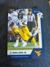 Rare C J DONALDSON Jersey#4 West Virginia Mountaineers Football ONIT ROOKIE WVU picture