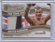 2011 Ringside Boxing Rnd 2 Joe Calzaghe Gold SP Relic Patch United Kingdom FYC08 picture