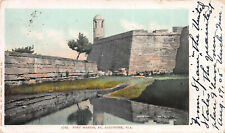 Fort Marion, St. Augustine, FL,  Postcard, Used in 1905, Detroit Photographic  picture