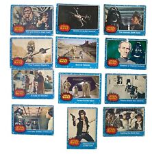 Star Wars 1977 Blue Cards. Topps. picture