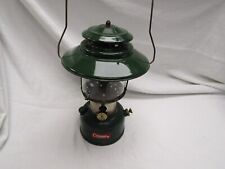 VINTAGE CAMPING HUNTING SPORT LIGHT LANTERN COLEMAN MODEL 228F GREEN 4 OF 1964 picture
