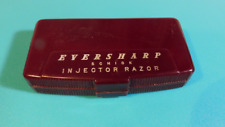 c 1946-1955 (Type-G) Eversharp-Schick Injector Razor + Case + 20 Blade Dispenser picture