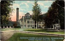 Ypsilanti MI-Michigan, Michigan State Normal College, c1912 Vintage Postcard picture