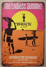America's Cup - 2013 - San Francisco - metal hanging wall sign picture